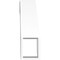 Ekena Millwork 3 1/2-in. W x 12-in. D x 12-in. H Legacy Architectural Grade PVC Knee Brace BRCP035X12X12LEC - alternate 6